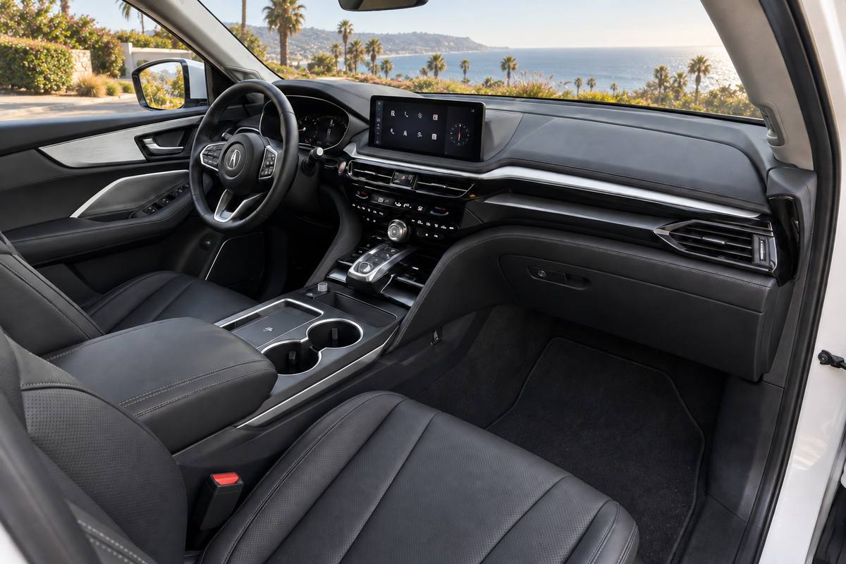 2026 Acura MDX Technology — interior, dashboard and front seats