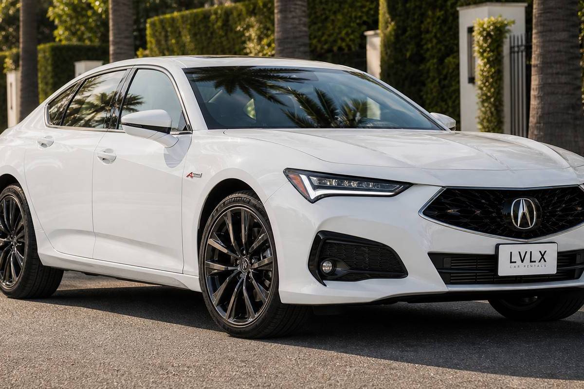 Acura TLX monthly rental Los Angeles from $1,700/mo