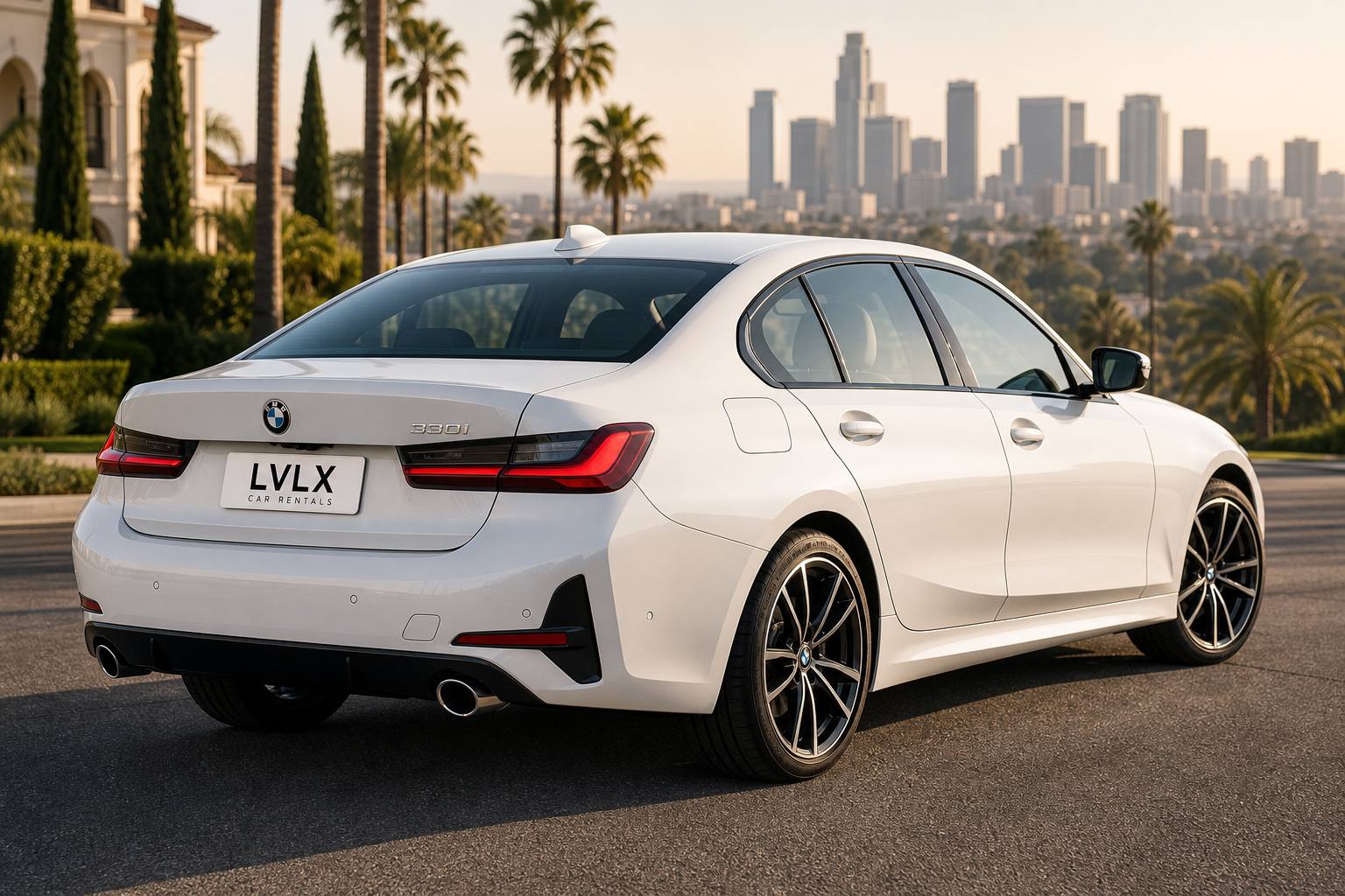 BMW 330i monthly rental Los Angeles