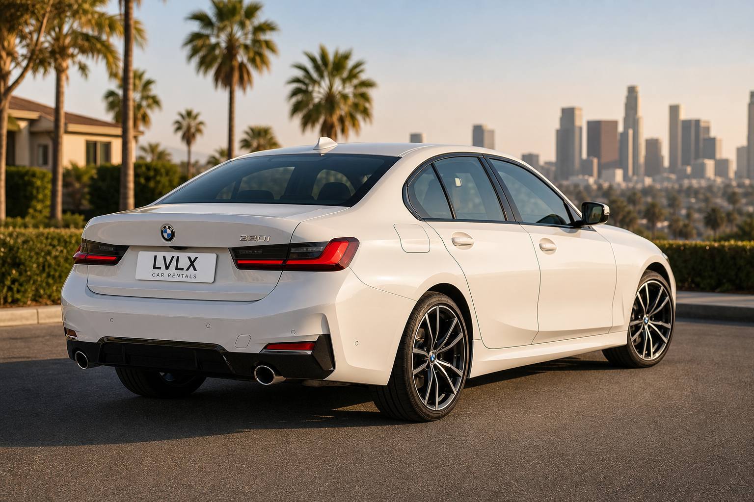 BMW 330i monthly rental Los Angeles