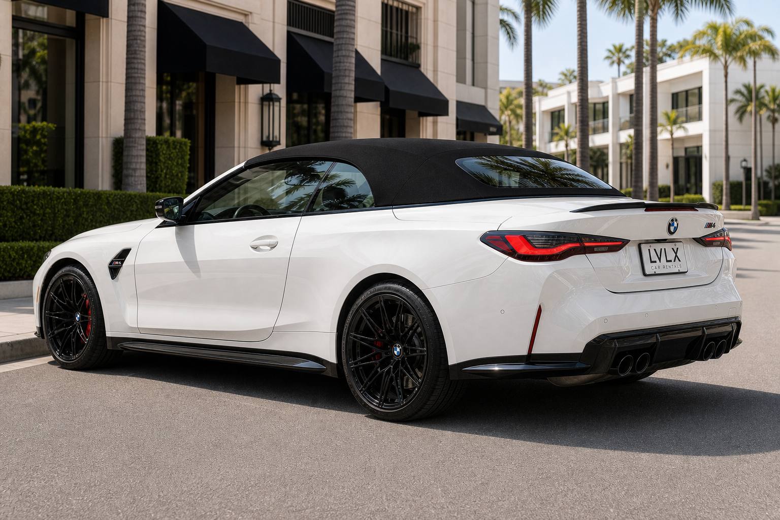 BMW M4 Cabriolet monthly rental Los Angeles