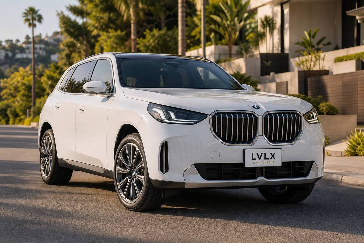 BMW X3 monthly rental Los Angeles from $2,500/mo