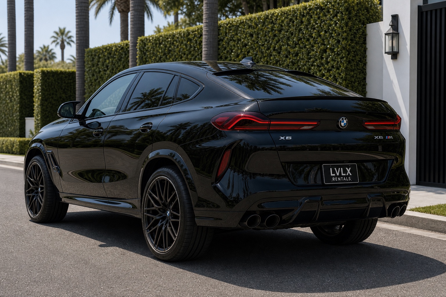 BMW X6 M monthly rental Los Angeles