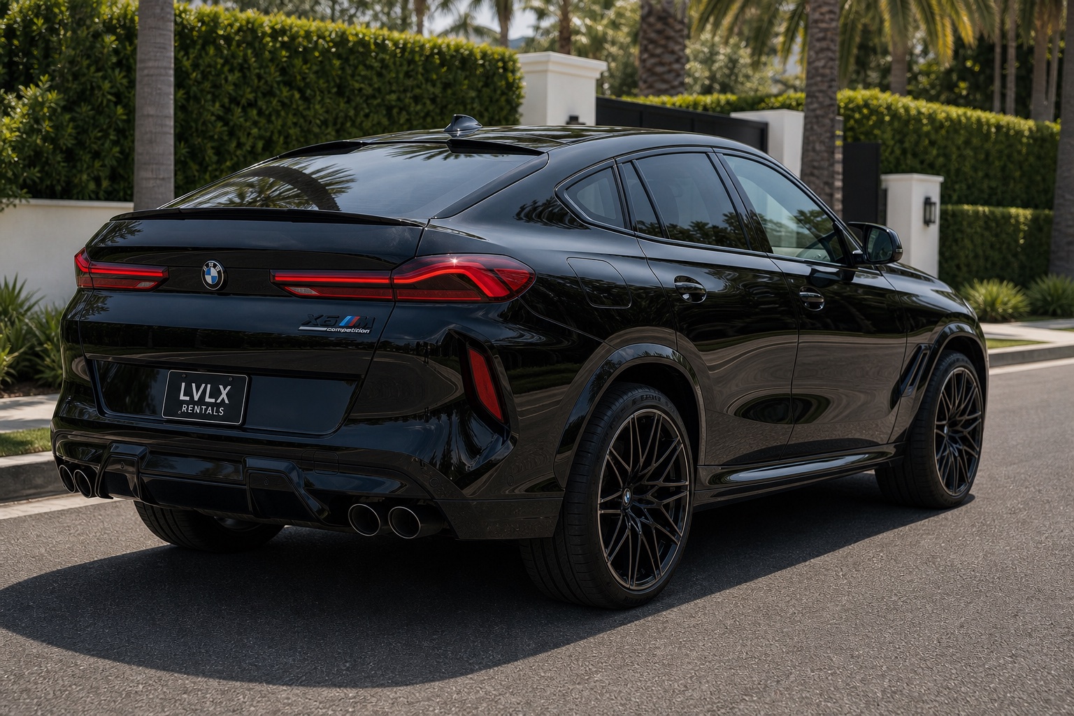 BMW X6 M monthly rental Los Angeles