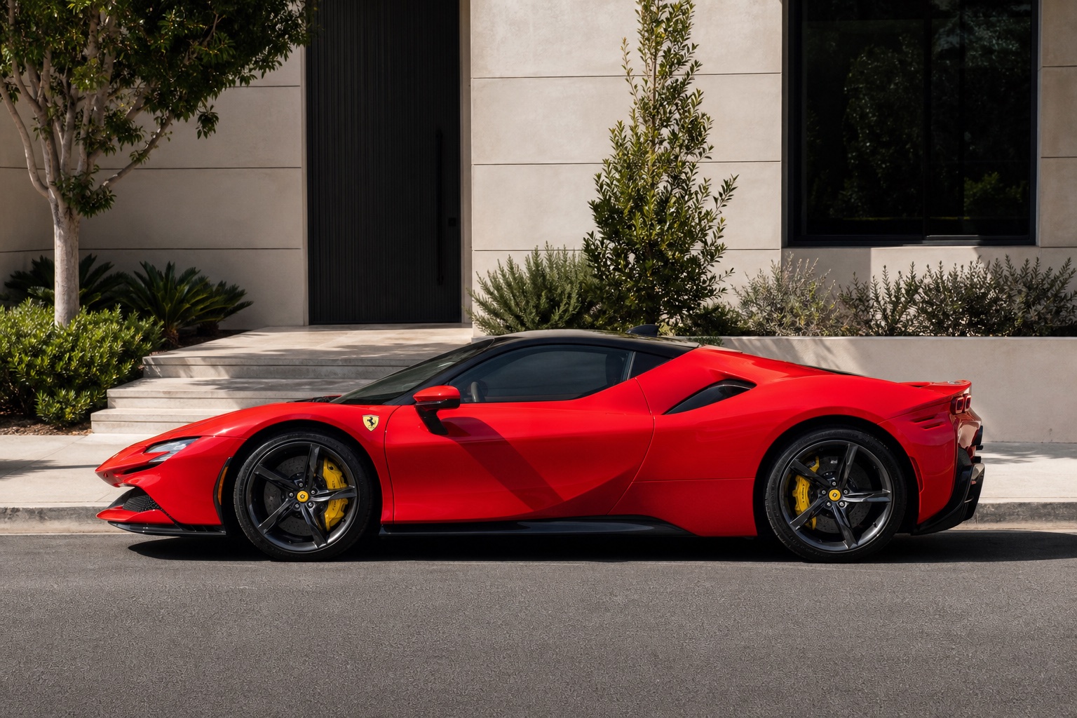 Ferrari SF90 monthly rental Los Angeles