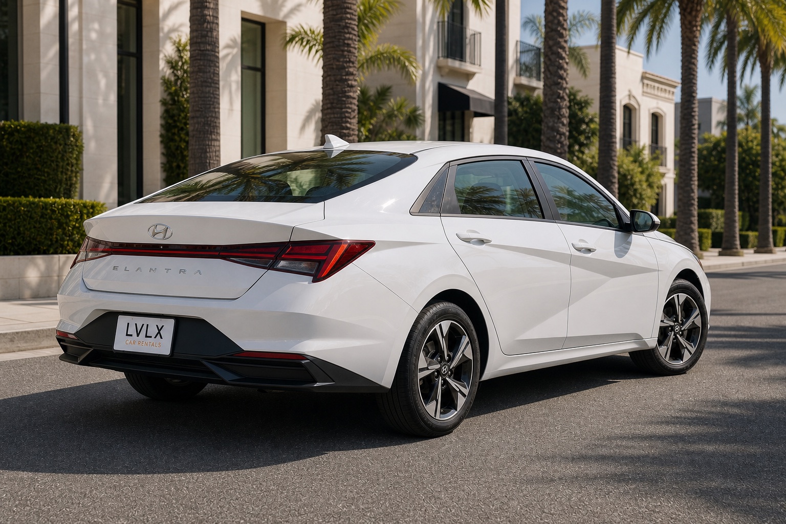 Hyundai Elantra monthly rental Los Angeles