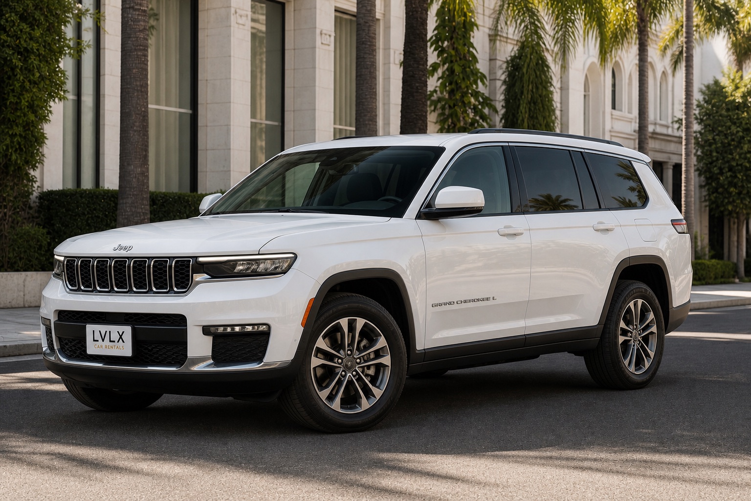 Jeep Grand Cherokee L monthly rental Los Angeles