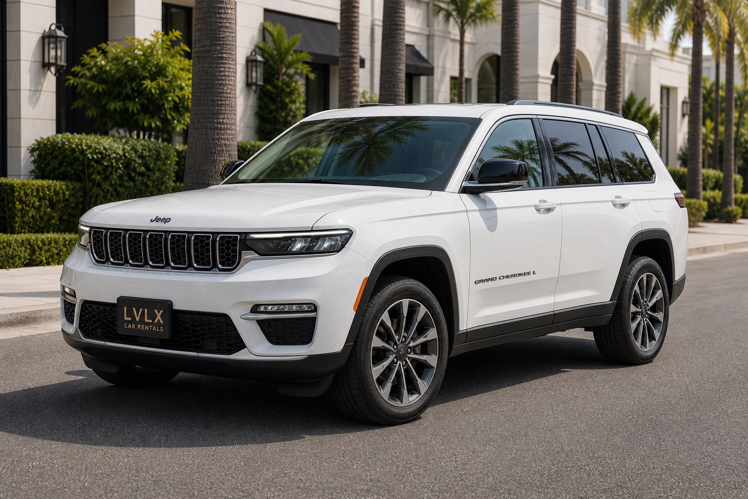 Jeep Grand Cherokee L monthly rental Los Angeles