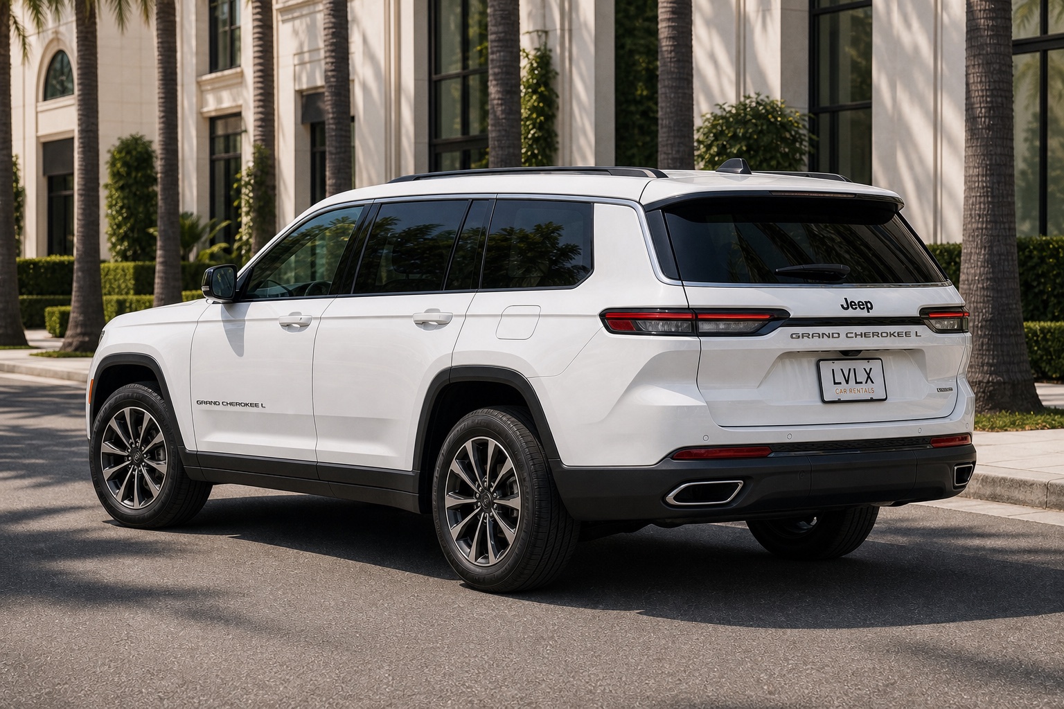 Jeep Grand Cherokee L monthly rental Los Angeles