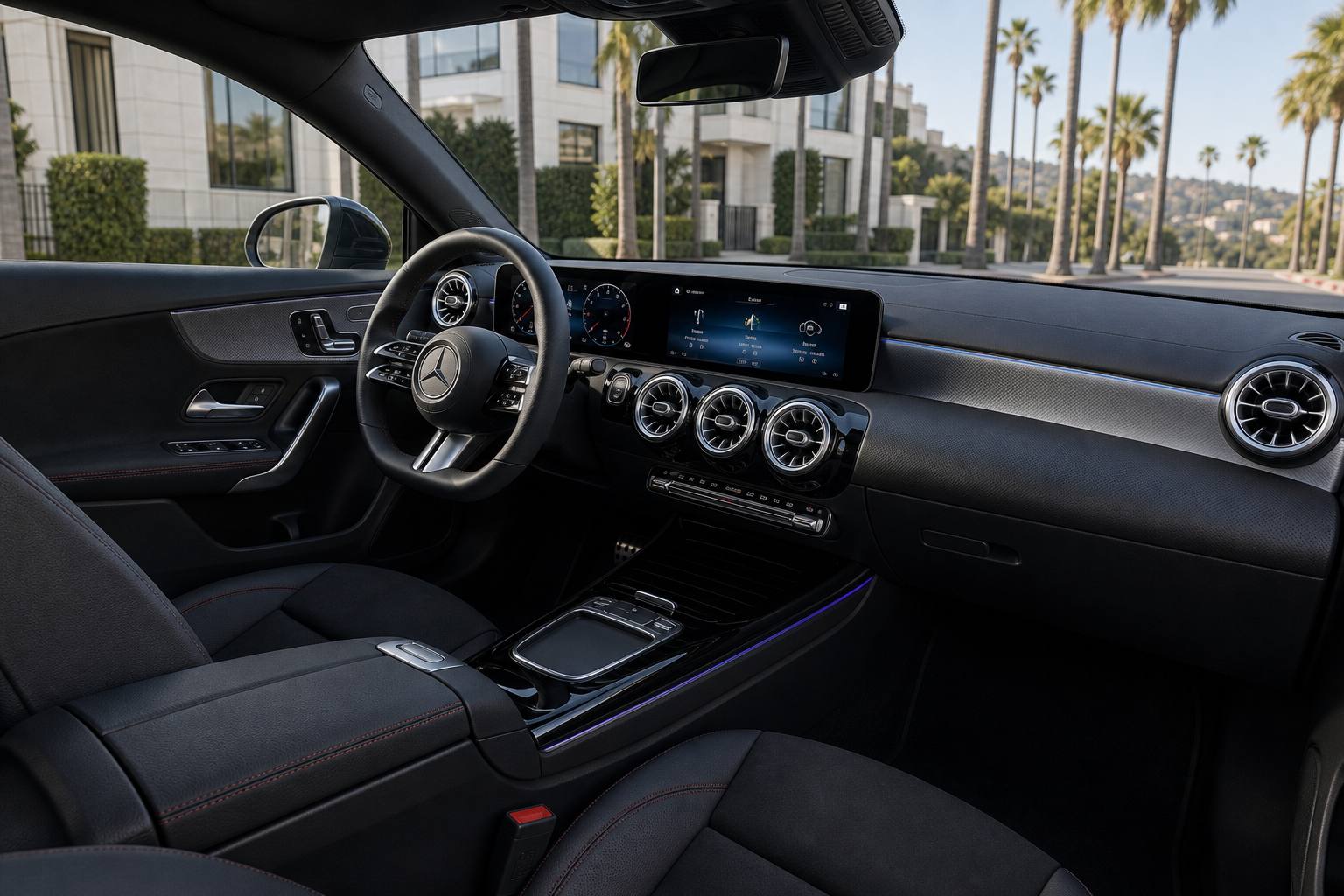 Mercedes-Benz CLA 250 monthly rental Los Angeles