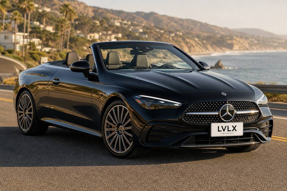 Mercedes-Benz CLE 450 Cabriolet monthly rental Los Angeles from $2,700/mo