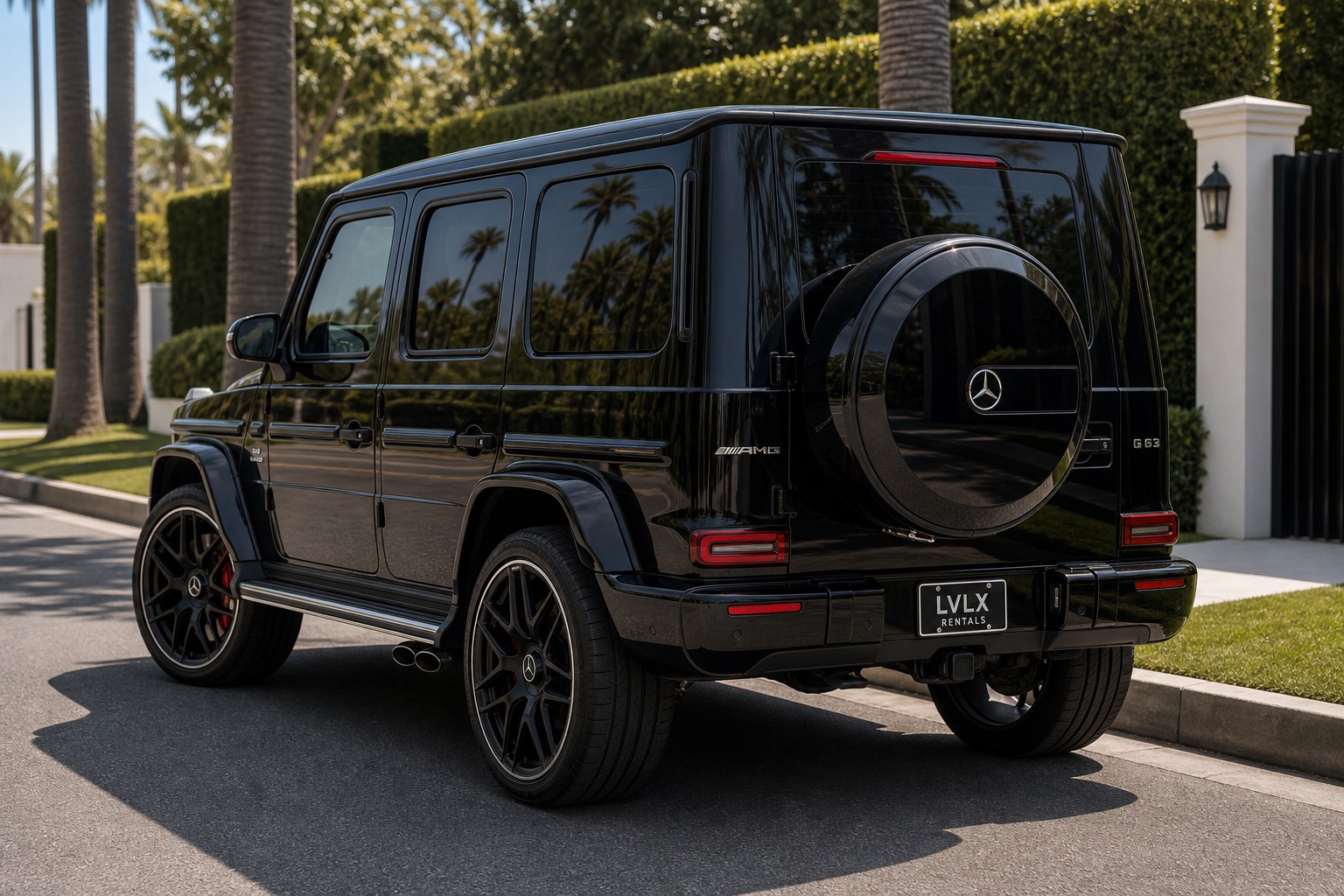 Mercedes-AMG G 63 monthly rental Los Angeles