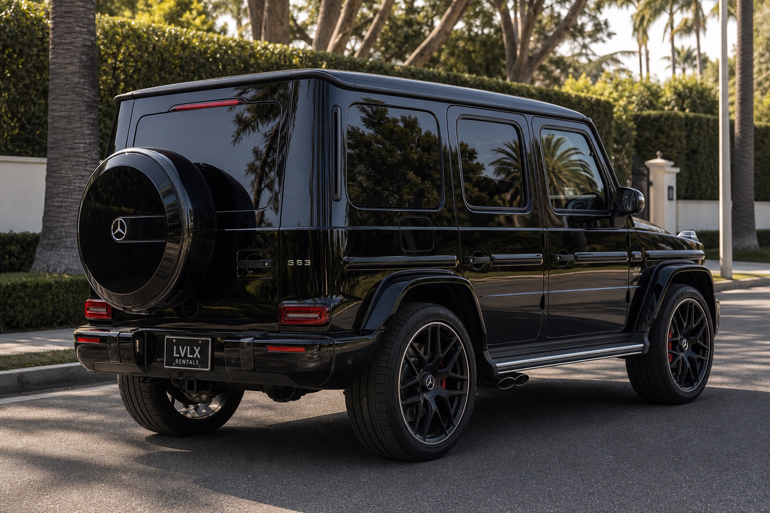 Mercedes-AMG G 63 monthly rental Los Angeles