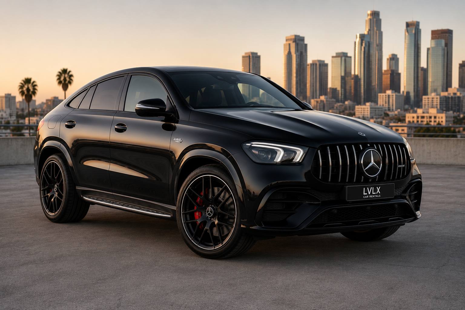 Mercedes-Benz GLE 53 AMG monthly rental Los Angeles