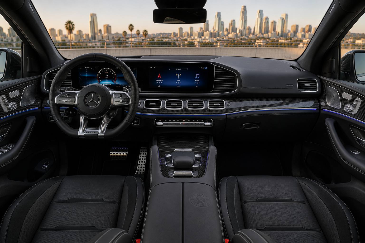 Mercedes-Benz GLE 53 AMG monthly rental Los Angeles