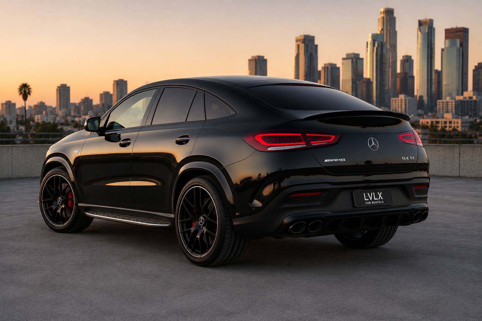 Mercedes-Benz GLE 53 AMG monthly rental Los Angeles