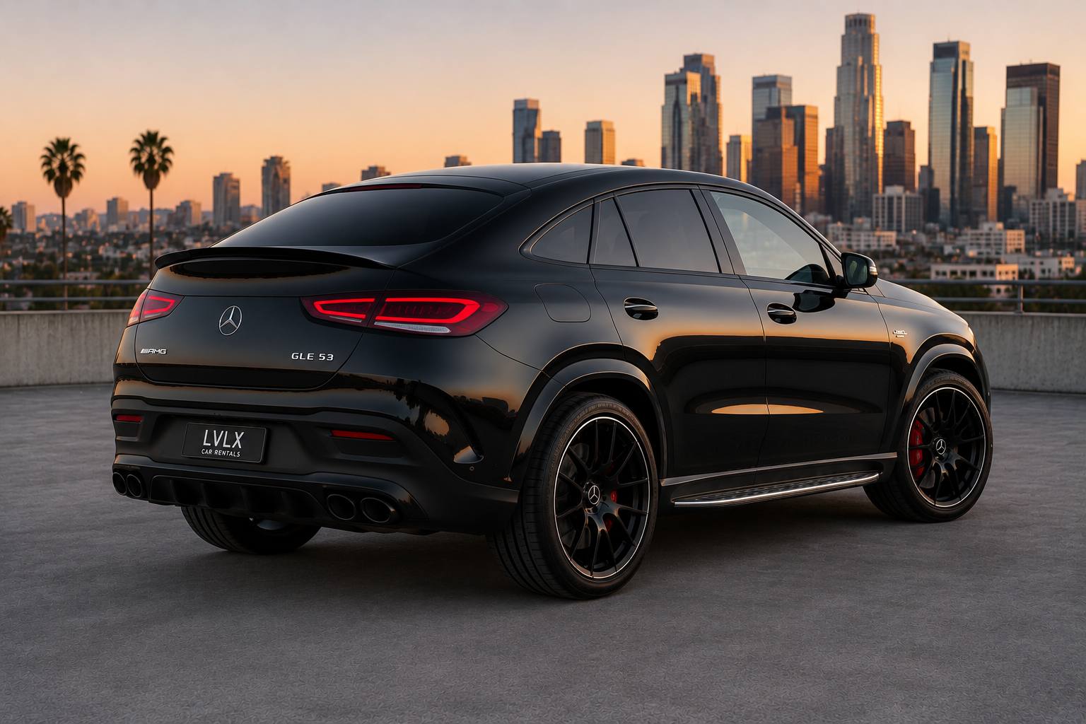 Mercedes-Benz GLE 53 AMG monthly rental Los Angeles