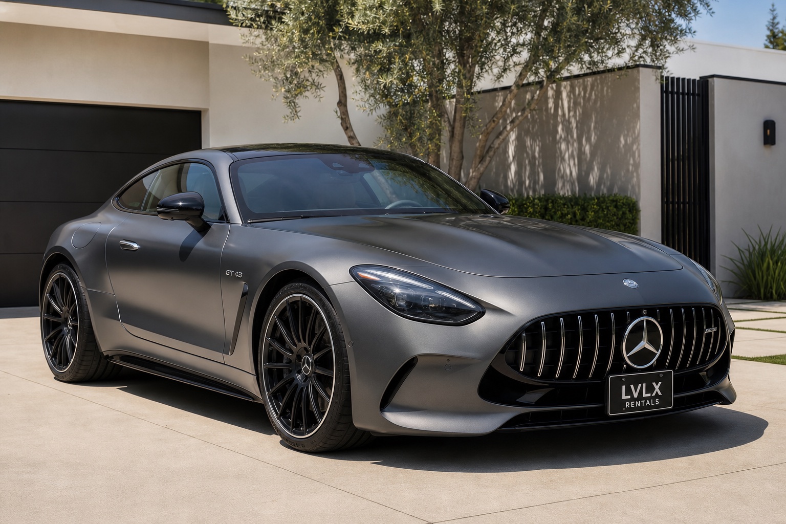 Mercedes-AMG GT 43 Coupe monthly rental Los Angeles