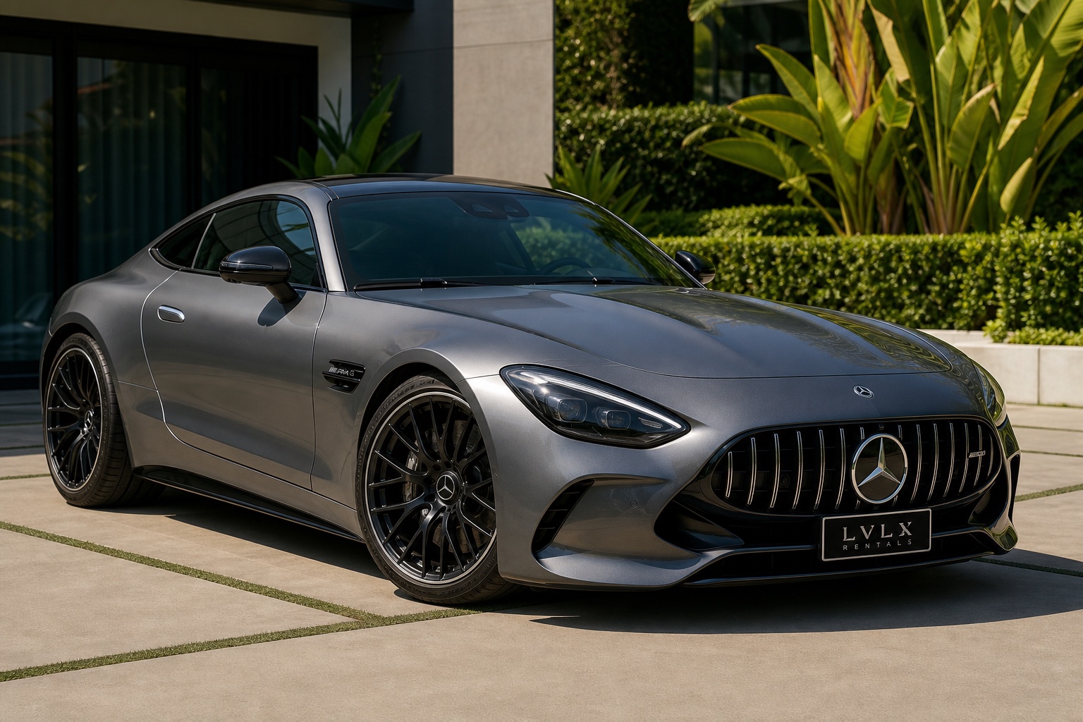 Mercedes-AMG GT 43 Coupe monthly rental Los Angeles