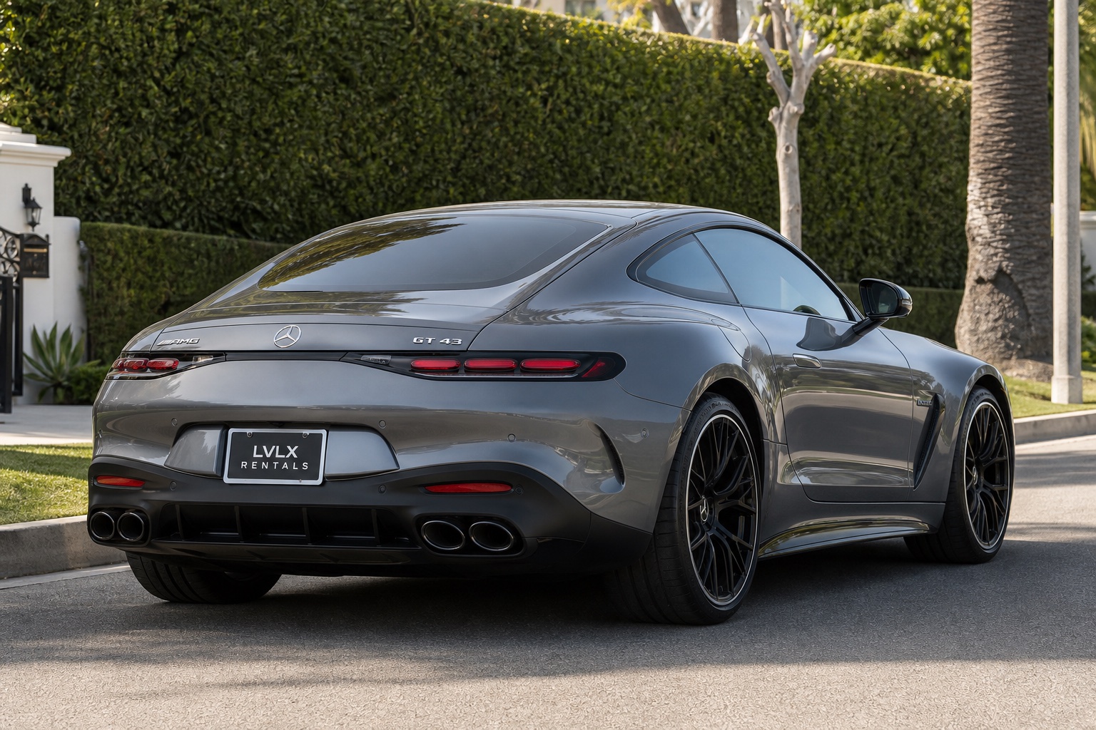 Mercedes-AMG GT 43 Coupe monthly rental Los Angeles