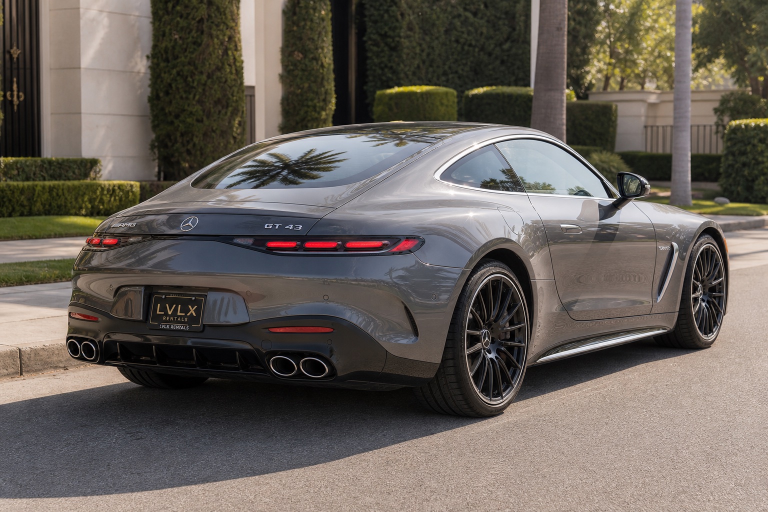 Mercedes-AMG GT 43 Coupe monthly rental Los Angeles