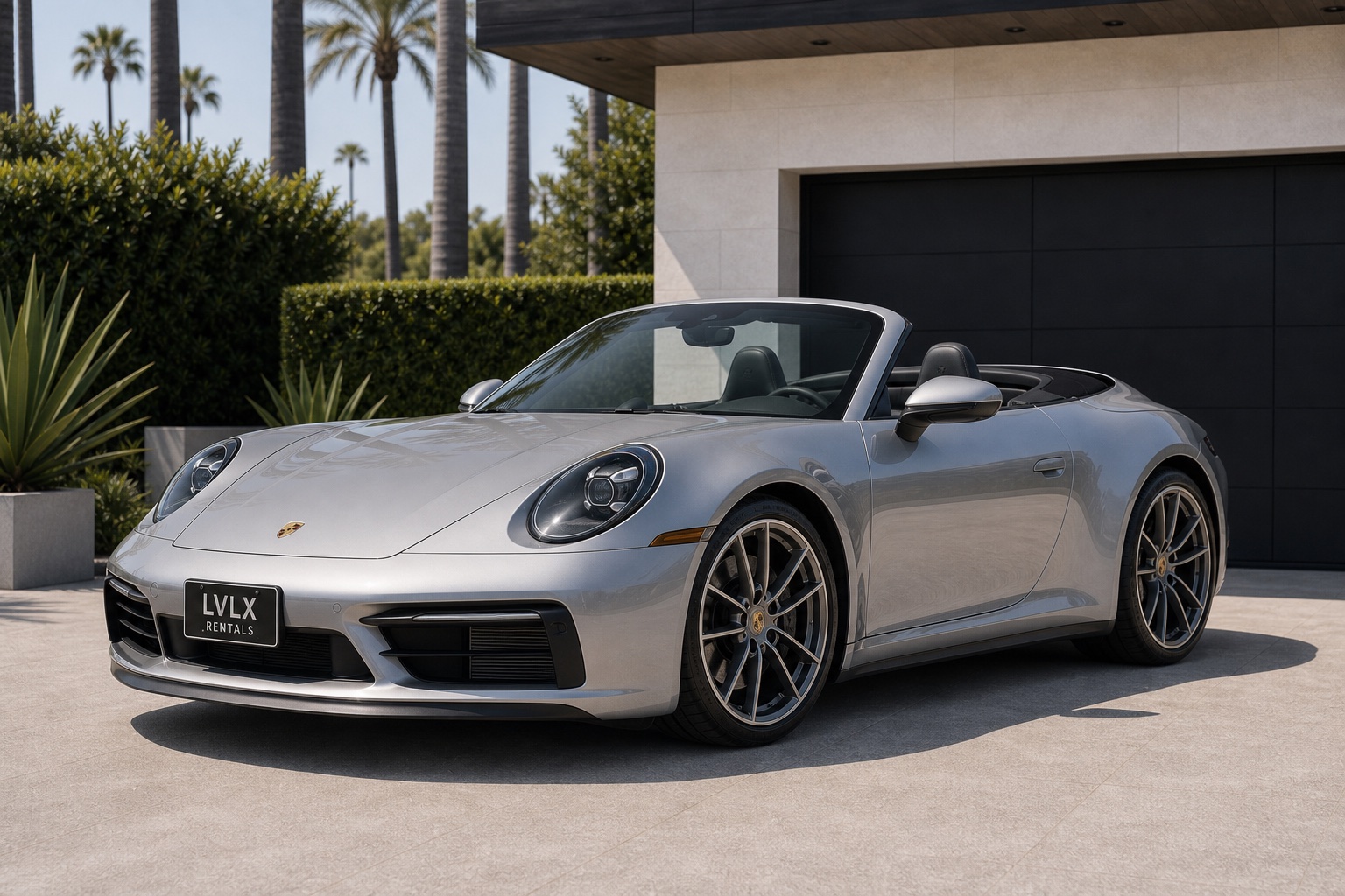 Porsche 911 Cabriolet monthly rental Los Angeles from $6,500/mo