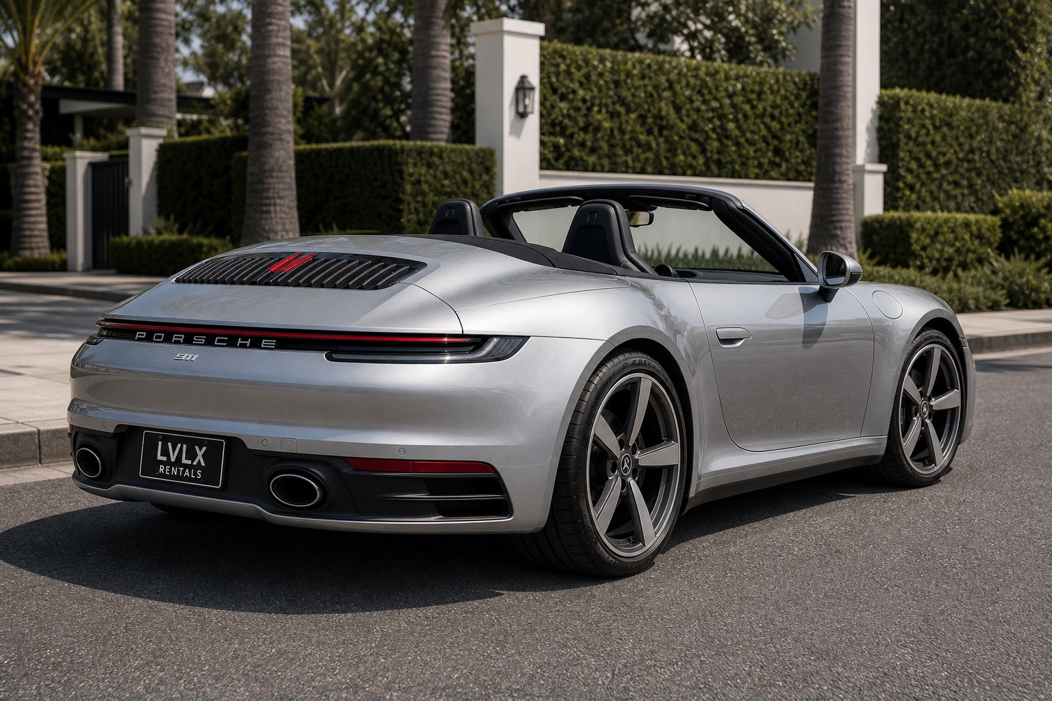 Porsche 911 Cabriolet monthly rental Los Angeles