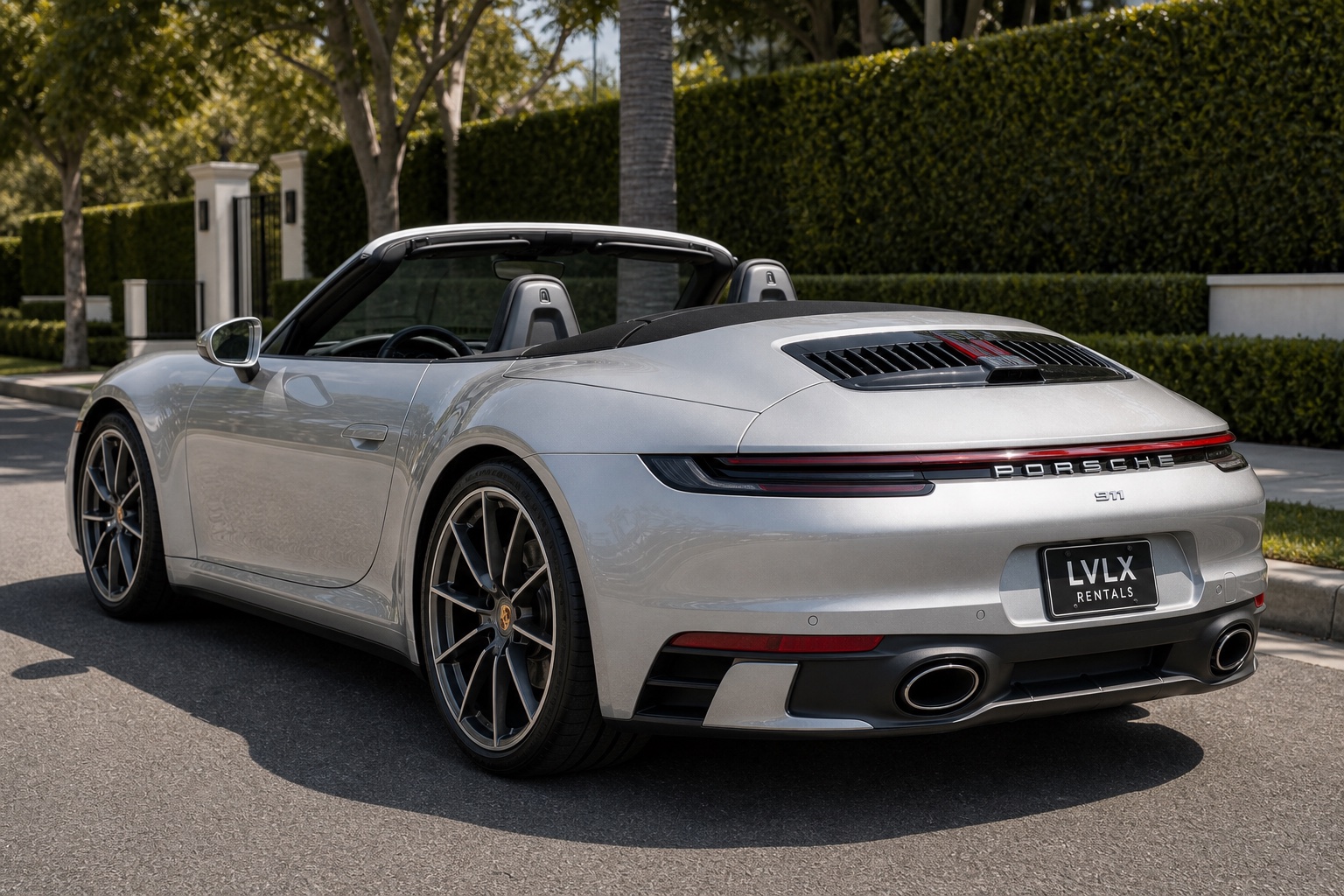 Porsche 911 Cabriolet monthly rental Los Angeles